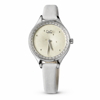 RELOJ DAMA Q&Q CUERO QB7J3OO