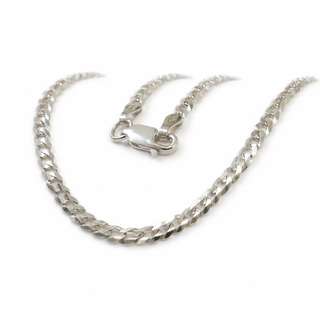Cadena Plata, Cubano, 9,0gr / 60cm / 4mm