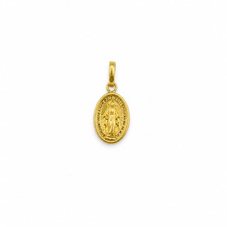 Dije Virgen Milagrosa Oro 18k