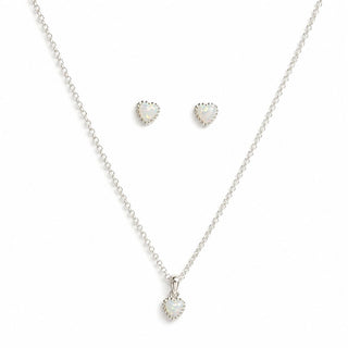 Set Corazon Plata