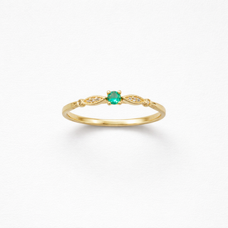 Anillo Esmeralda Oro 18k