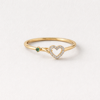Anillo Corazón Oro 18k