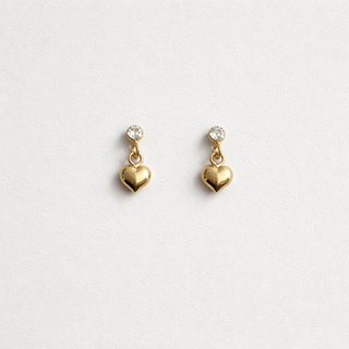 Topos Corazón Oro 18k