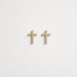 Topos Cruz Oro 18k