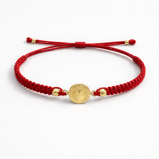 Pulsera Tejida San Benito Con Balín N°4