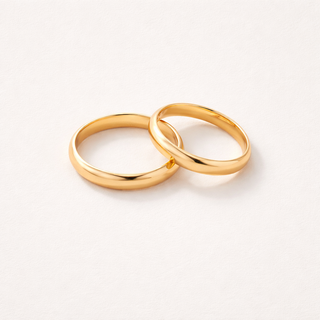 Argollas lisas Oro 18K Ref. AMO-01