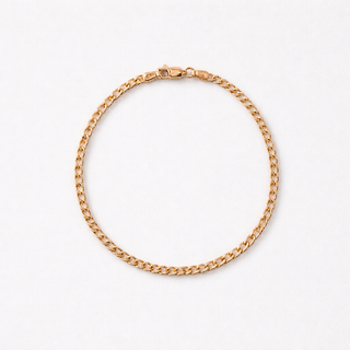 Pulsera Cubana Oro 18k 2.93gr / 18cm / 3mm