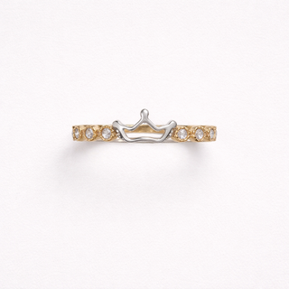 Anillo Corona Quince Años Circones Tipo Diamante