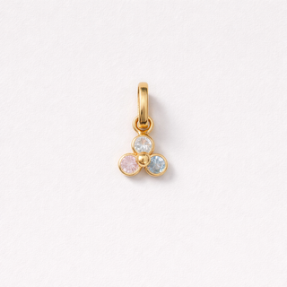 Dije Trébol Oro 18k ( 0.27gr / 1.2cm x 1cm)