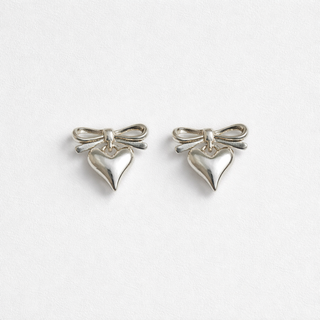 Topos Corbatín Corazón  (Plata 925)