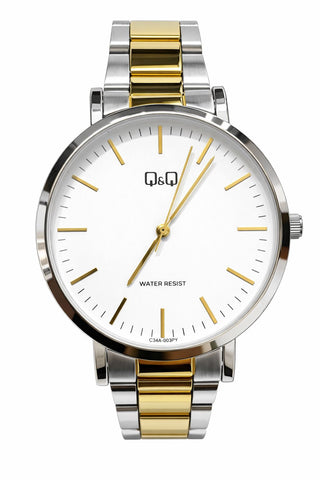 Reloj Q&Q bicolor Caballero
