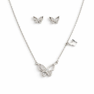 Set Mariposa Plata