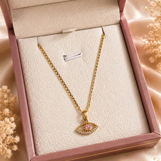 Set Ojo Turco Oro 18k