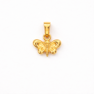 Dije Mariposa Oro 18k 0.43gr / 1.1cm x 1.0 cm